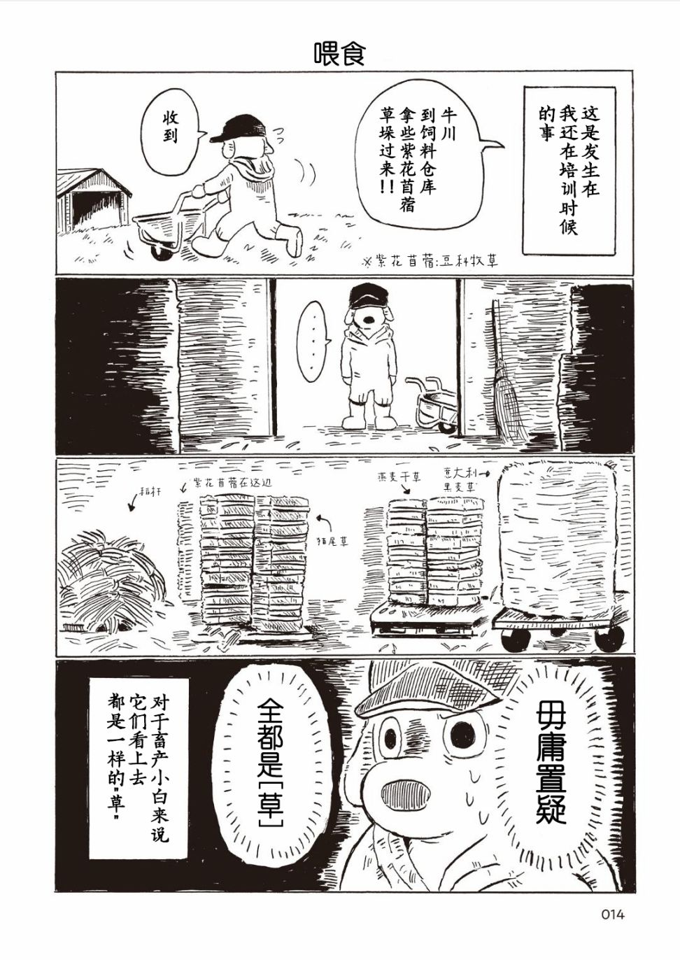 《被牛包围每一天》漫画最新章节第2话免费下拉式在线观看章节第【1】张图片