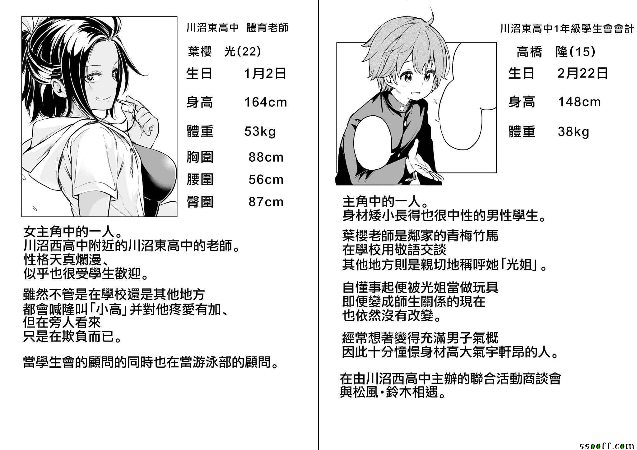 《为什么老师会在这里！？》漫画最新章节为什么老师在这里 人物介绍免费下拉式在线观看章节第【3】张图片