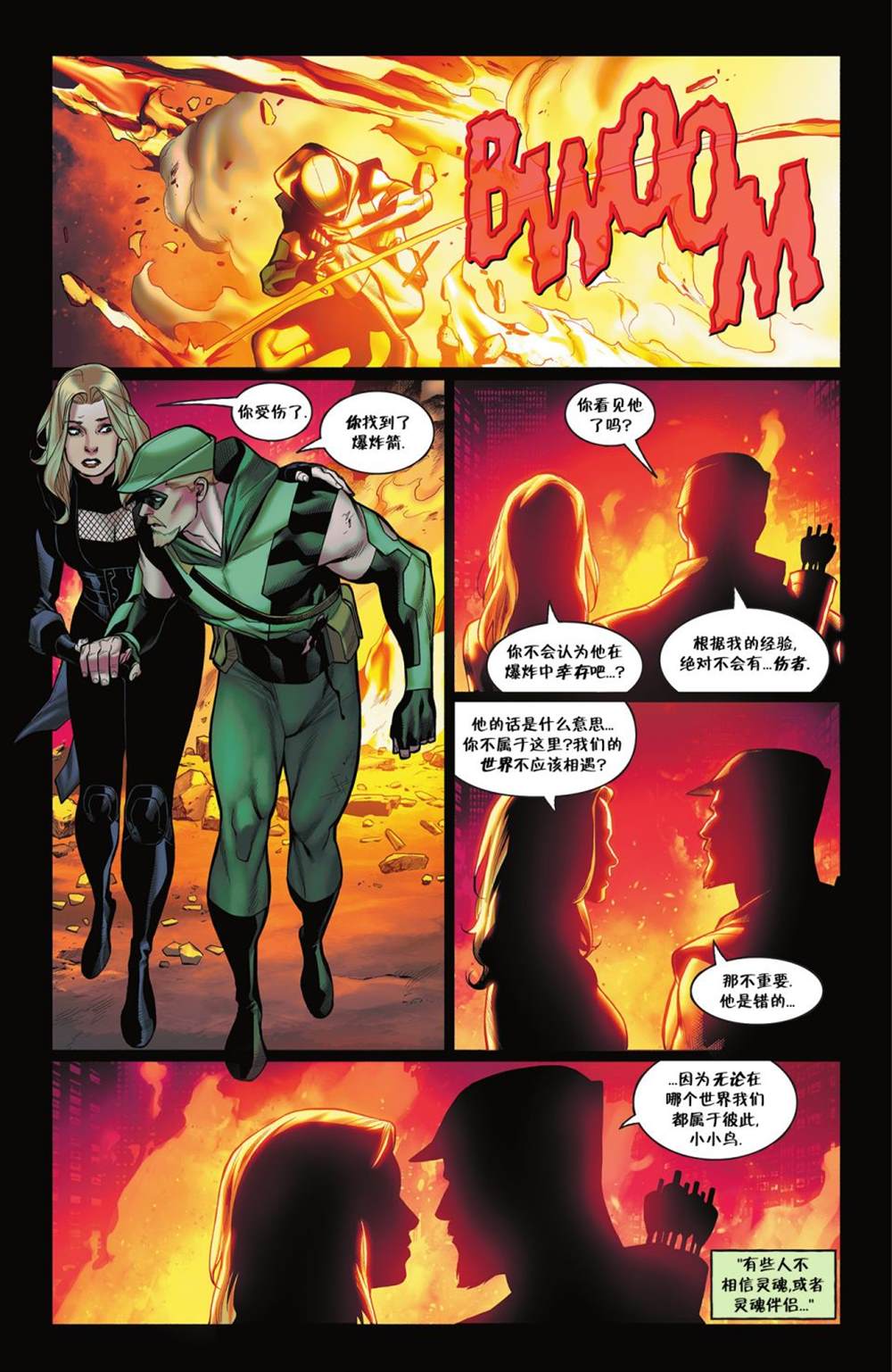 《黑暗危机》漫画最新章节绿箭侠&黑金丝雀免费下拉式在线观看章节第【23】张图片