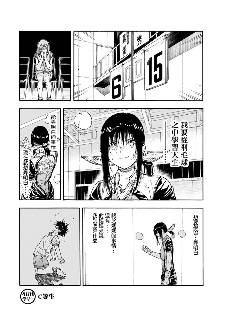 《轻羽飞扬》漫画最新章节第40话免费下拉式在线观看章节第【1】张图片