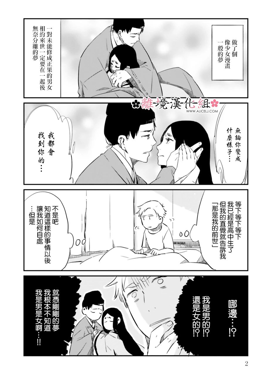 《梦之直路 恋爱回路》漫画最新章节第1话免费下拉式在线观看章节第【3】张图片