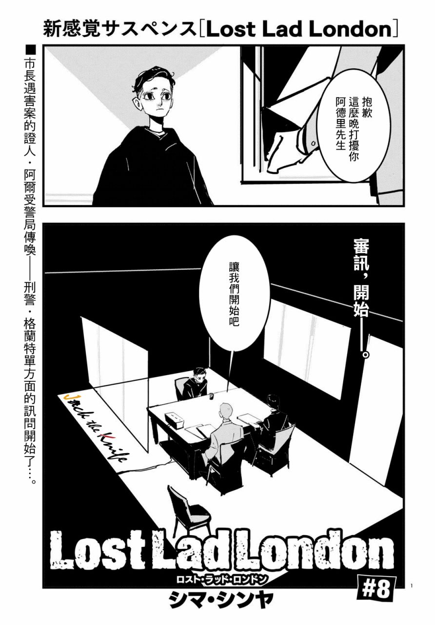 《Lost Lad London》漫画最新章节第8话免费下拉式在线观看章节第【1】张图片