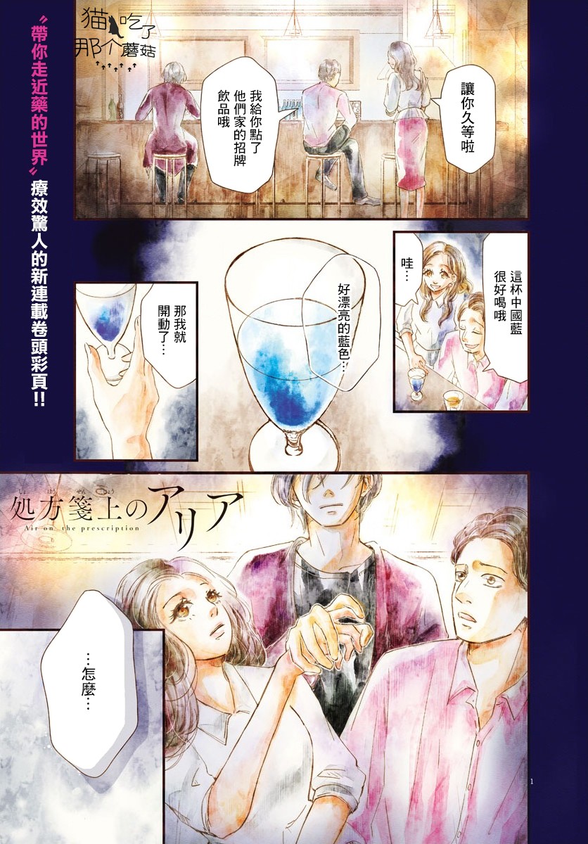 《处方笺上的咏叹调》漫画最新章节第1话 深夜中的入侵者免费下拉式在线观看章节第【1】张图片