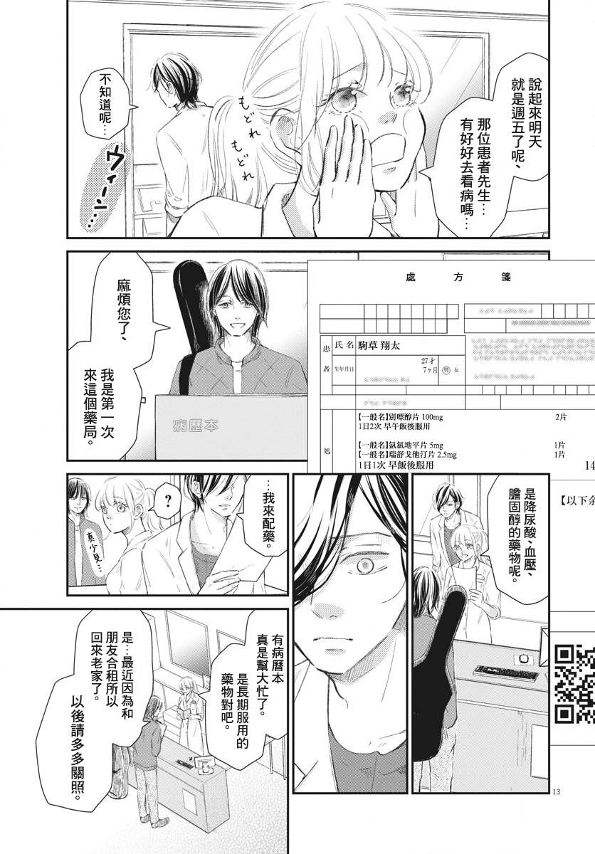 《处方笺上的咏叹调》漫画最新章节第6话免费下拉式在线观看章节第【13】张图片