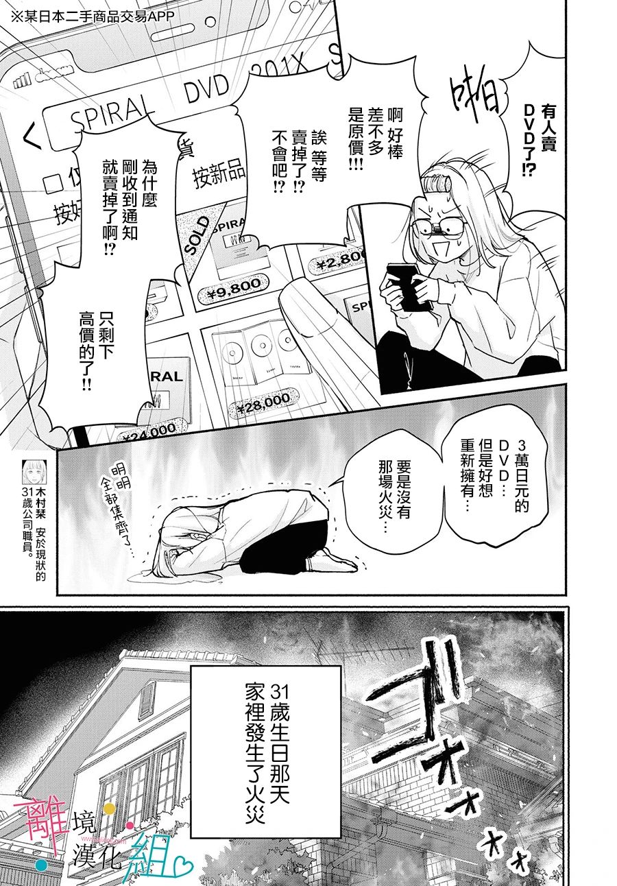 《磕绊女陷入恋爱沼泽》漫画最新章节第2话免费下拉式在线观看章节第【3】张图片