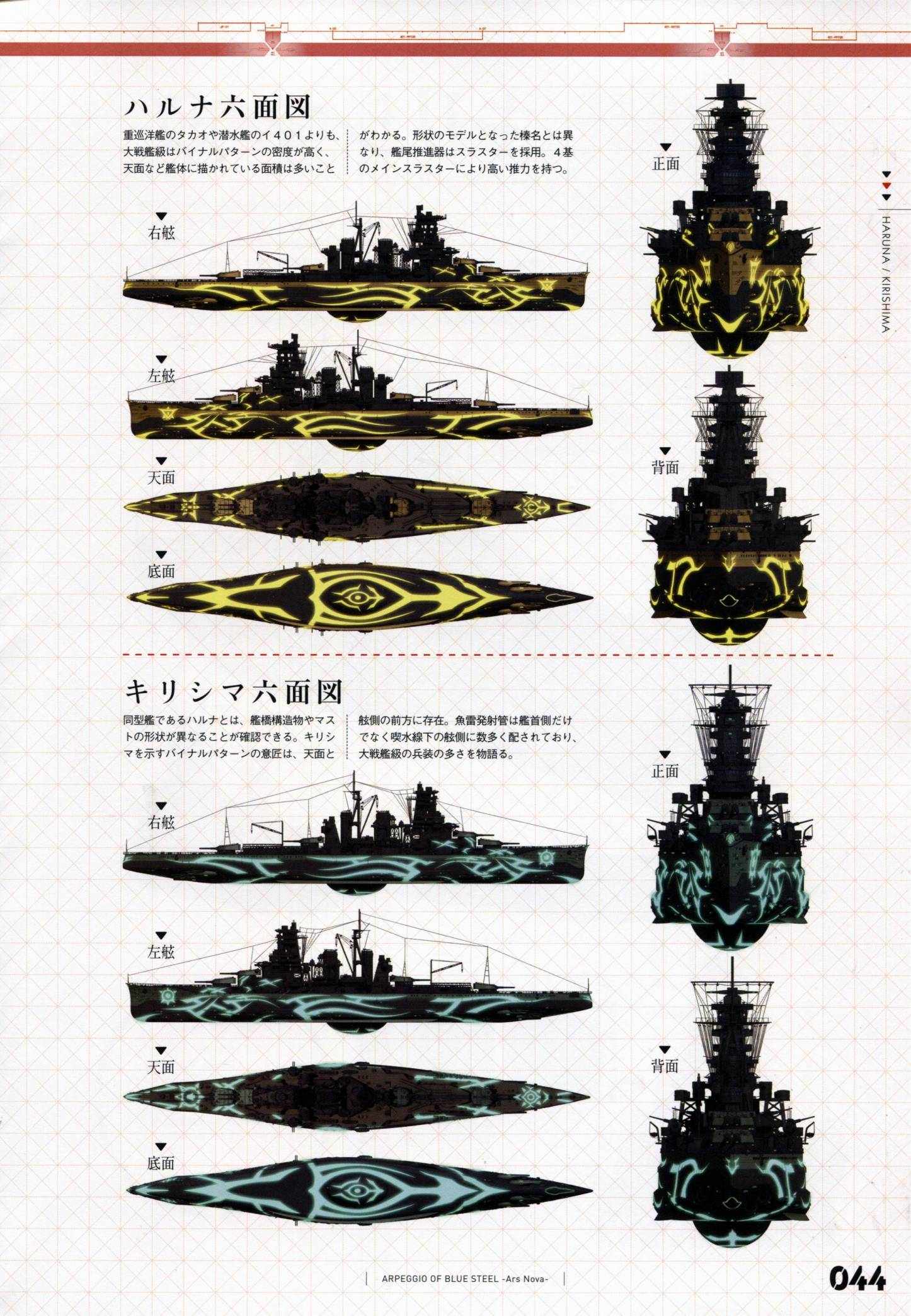 《苍蓝钢铁的琶音》漫画最新章节设定资料集免费下拉式在线观看章节第【52】张图片