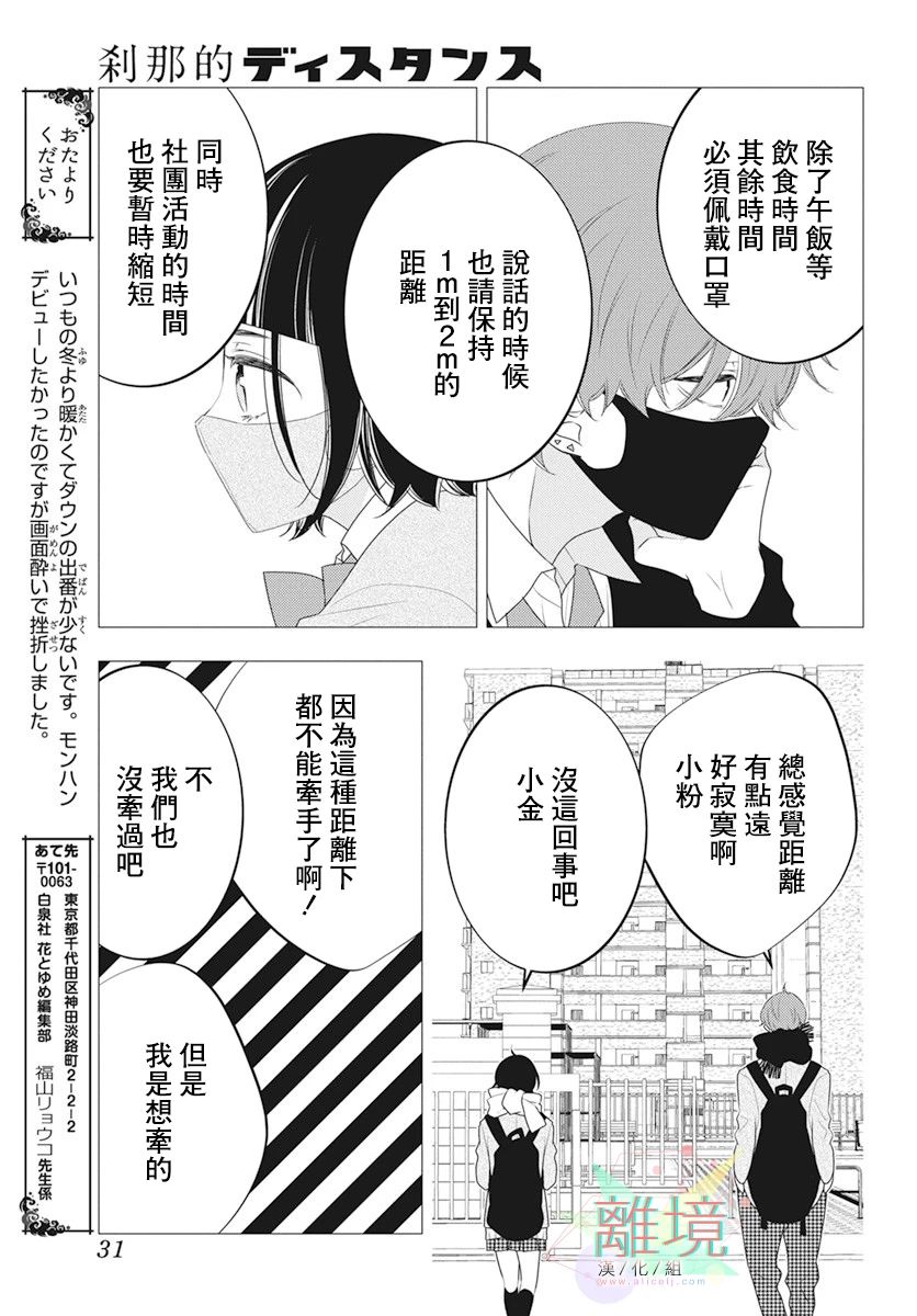 《刹那的距离》漫画最新章节第1话免费下拉式在线观看章节第【19】张图片