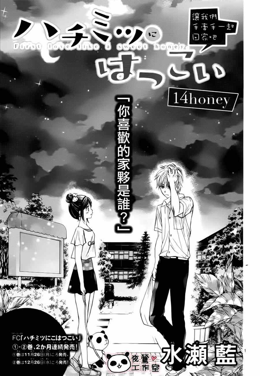 《蜂蜜初恋》漫画最新章节第14话免费下拉式在线观看章节第【1】张图片