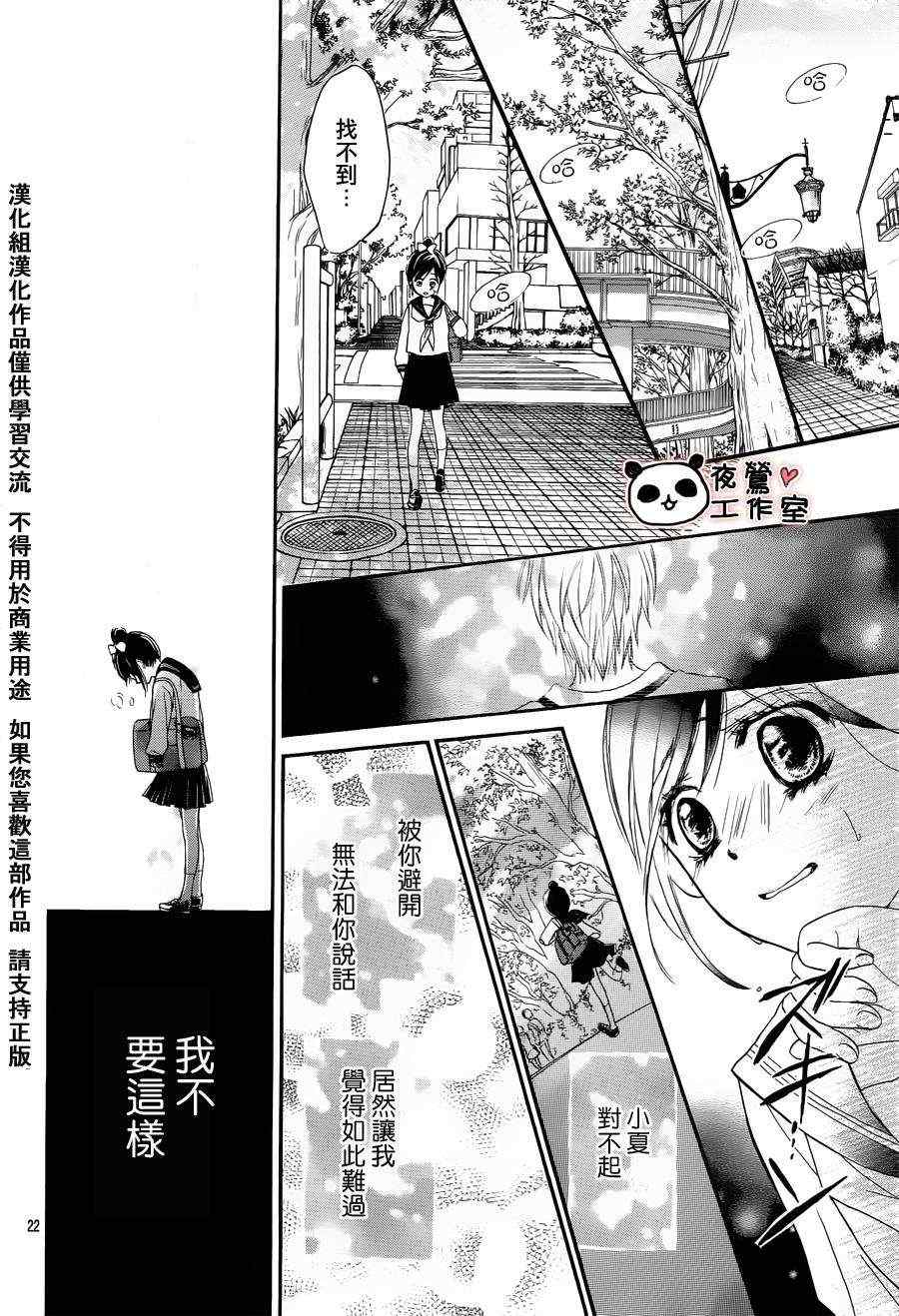 《蜂蜜初恋》漫画最新章节第4话免费下拉式在线观看章节第【22】张图片