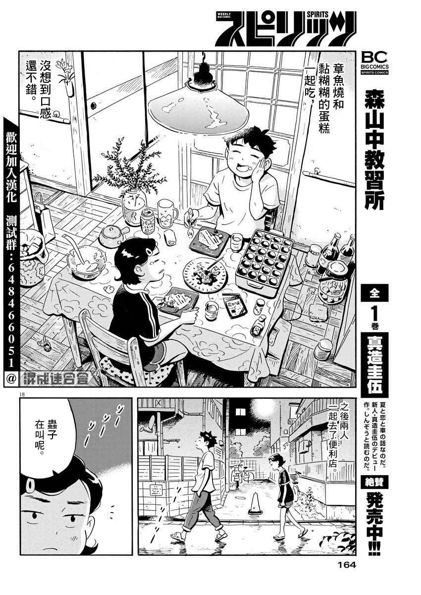 《平屋小品》漫画最新章节第16话 章鱼烧与蛋糕免费下拉式在线观看章节第【18】张图片