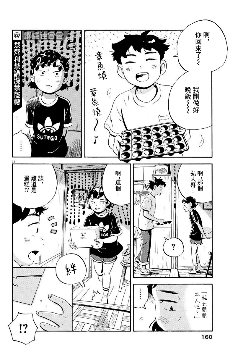 《平屋小品》漫画最新章节第16话 章鱼烧与蛋糕免费下拉式在线观看章节第【14】张图片