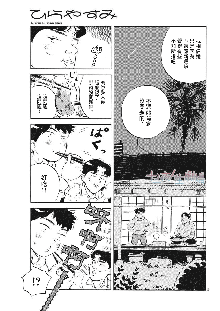 《平屋小品》漫画最新章节第3话免费下拉式在线观看章节第【16】张图片