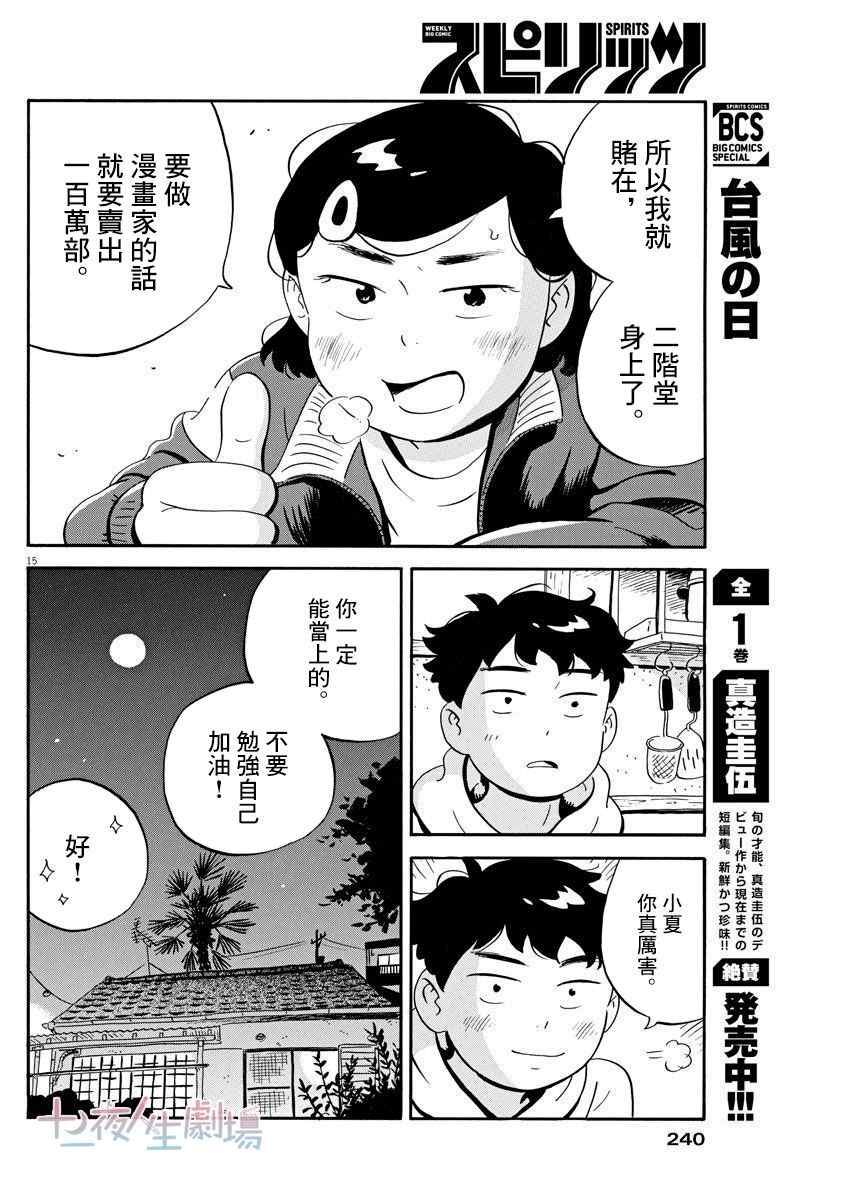 《平屋小品》漫画最新章节第18话免费下拉式在线观看章节第【15】张图片