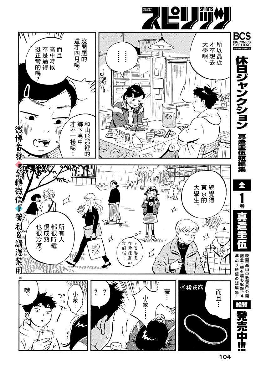 《平屋小品》漫画最新章节第2话 朋友不需要100人那么多免费下拉式在线观看章节第【10】张图片