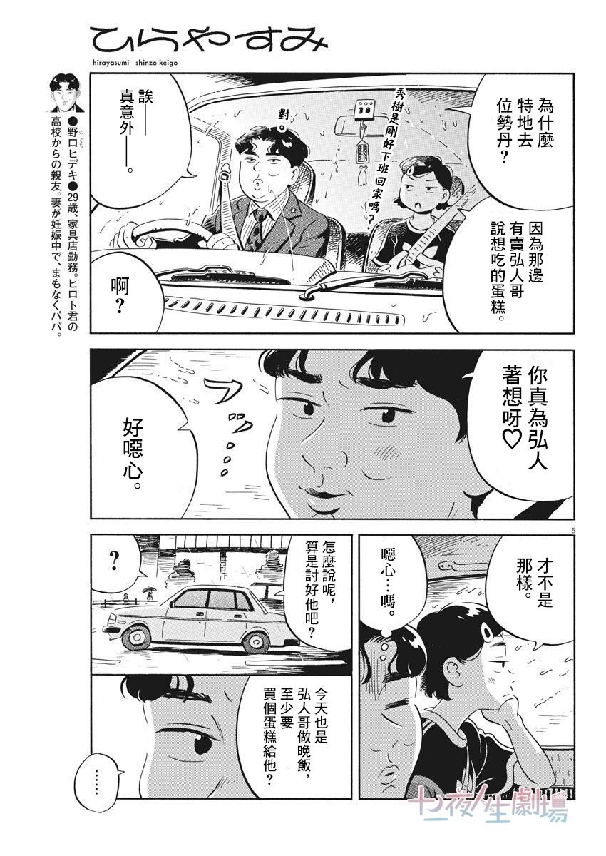 《平屋小品》漫画最新章节第16话 章鱼烧与蛋糕免费下拉式在线观看章节第【5】张图片