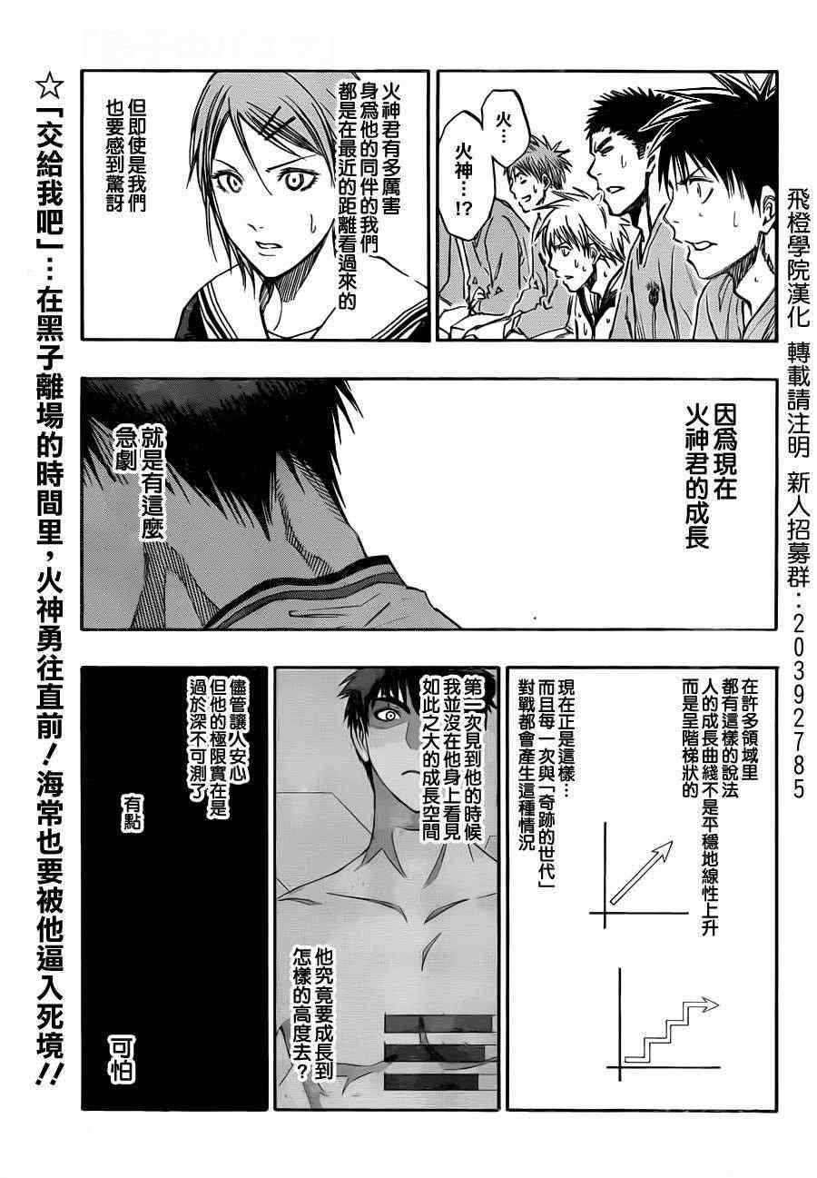 《黑子的篮球》漫画最新章节第192话免费下拉式在线观看章节第【1】张图片