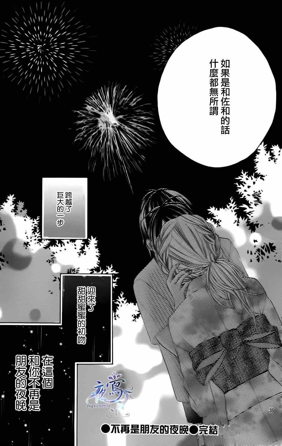 《不再是朋友的夜晚》漫画最新章节短篇免费下拉式在线观看章节第【35】张图片