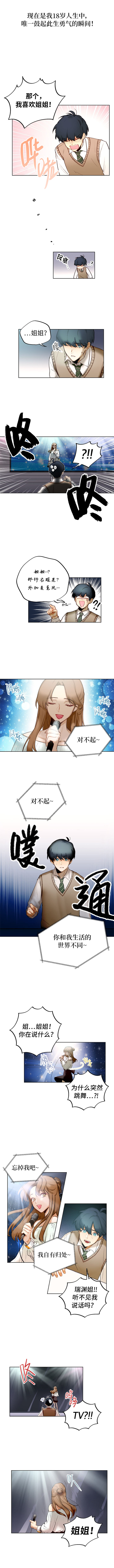 《练习生》漫画最新章节第1话免费下拉式在线观看章节第【2】张图片