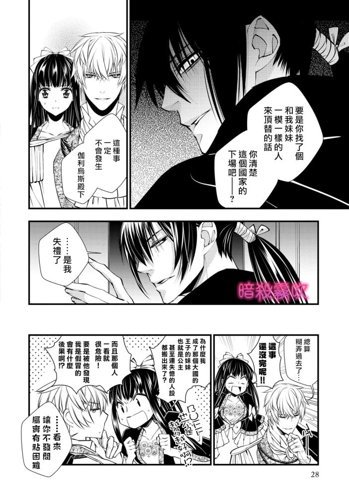 《暗杀姬~冷冽的黑曜公主被冰之王子融化~》漫画最新章节第1话免费下拉式在线观看章节第【27】张图片