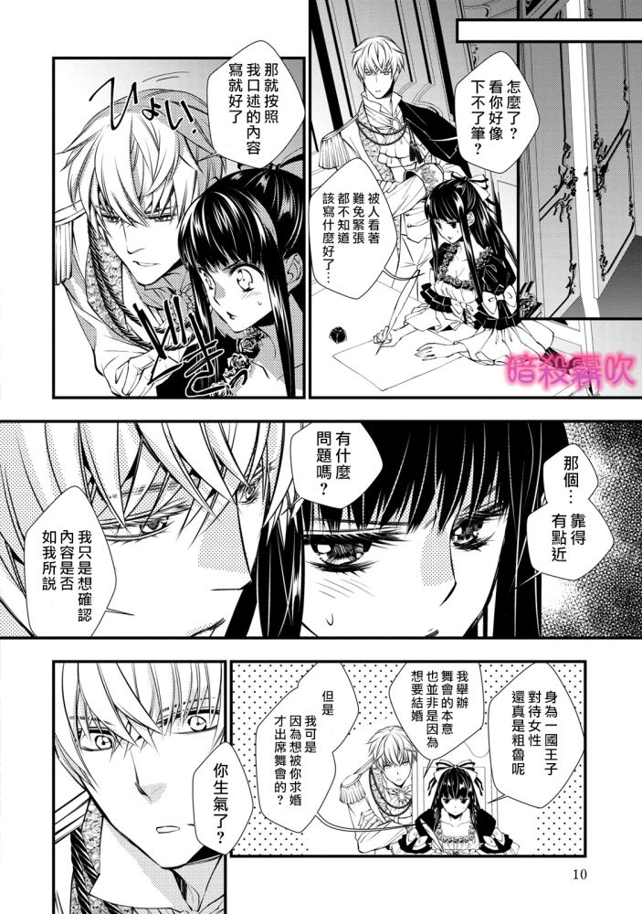 《暗杀姬~冷冽的黑曜公主被冰之王子融化~》漫画最新章节第1话免费下拉式在线观看章节第【9】张图片