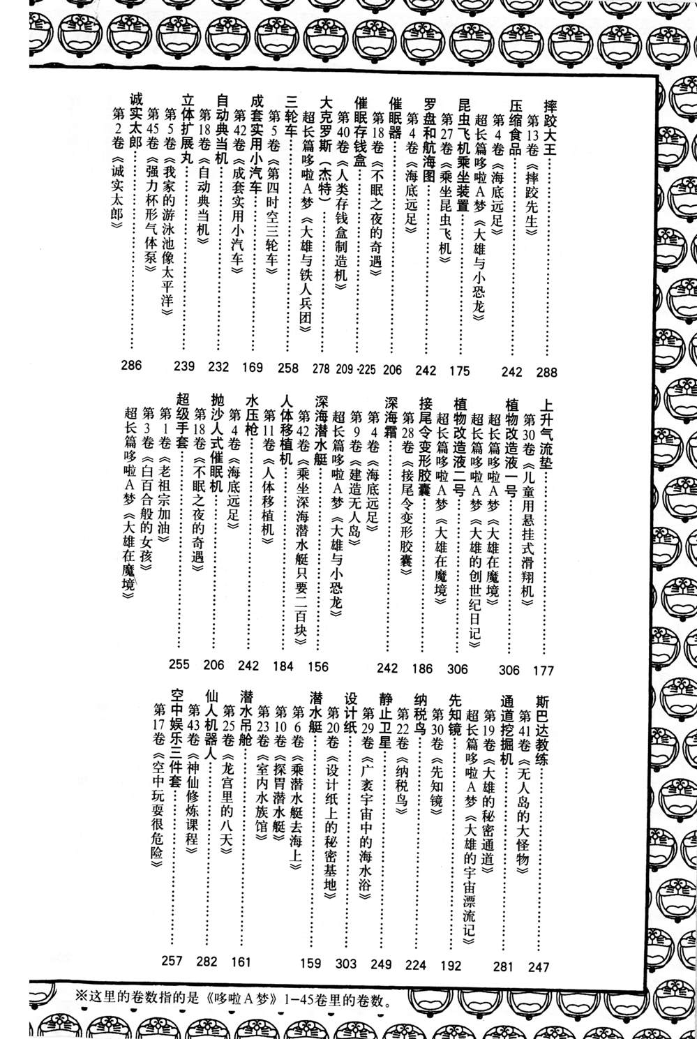 《最新哆啦A梦秘密百科》漫画最新章节第1话免费下拉式在线观看章节第【317】张图片