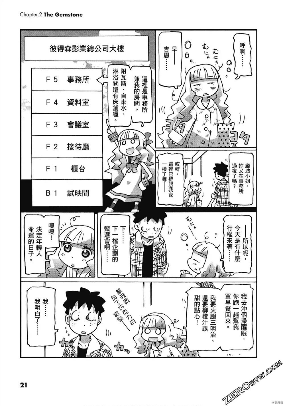 《酷爱电影的庞波小姐》漫画最新章节第1卷免费下拉式在线观看章节第【22】张图片