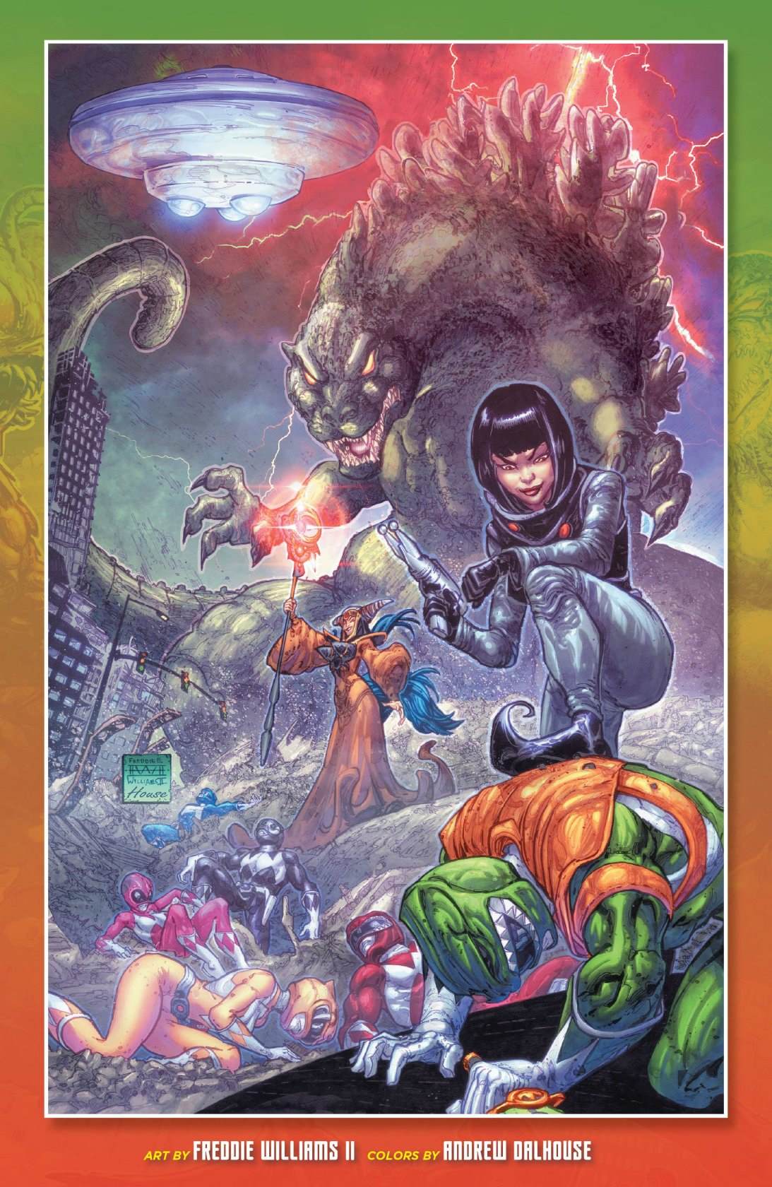 《哥斯拉大战恐龙战队》漫画最新章节第2话免费下拉式在线观看章节第【22】张图片