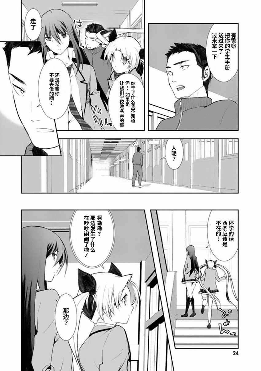 《CHAOS；HEAD-BLUE COMPLEX》漫画最新章节第6话免费下拉式在线观看章节第【25】张图片