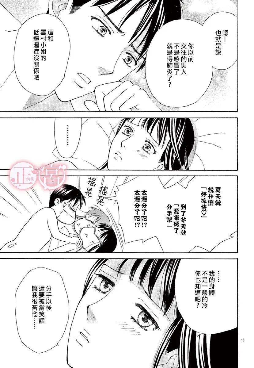 《恋爱的雪女》漫画最新章节第1话免费下拉式在线观看章节第【15】张图片