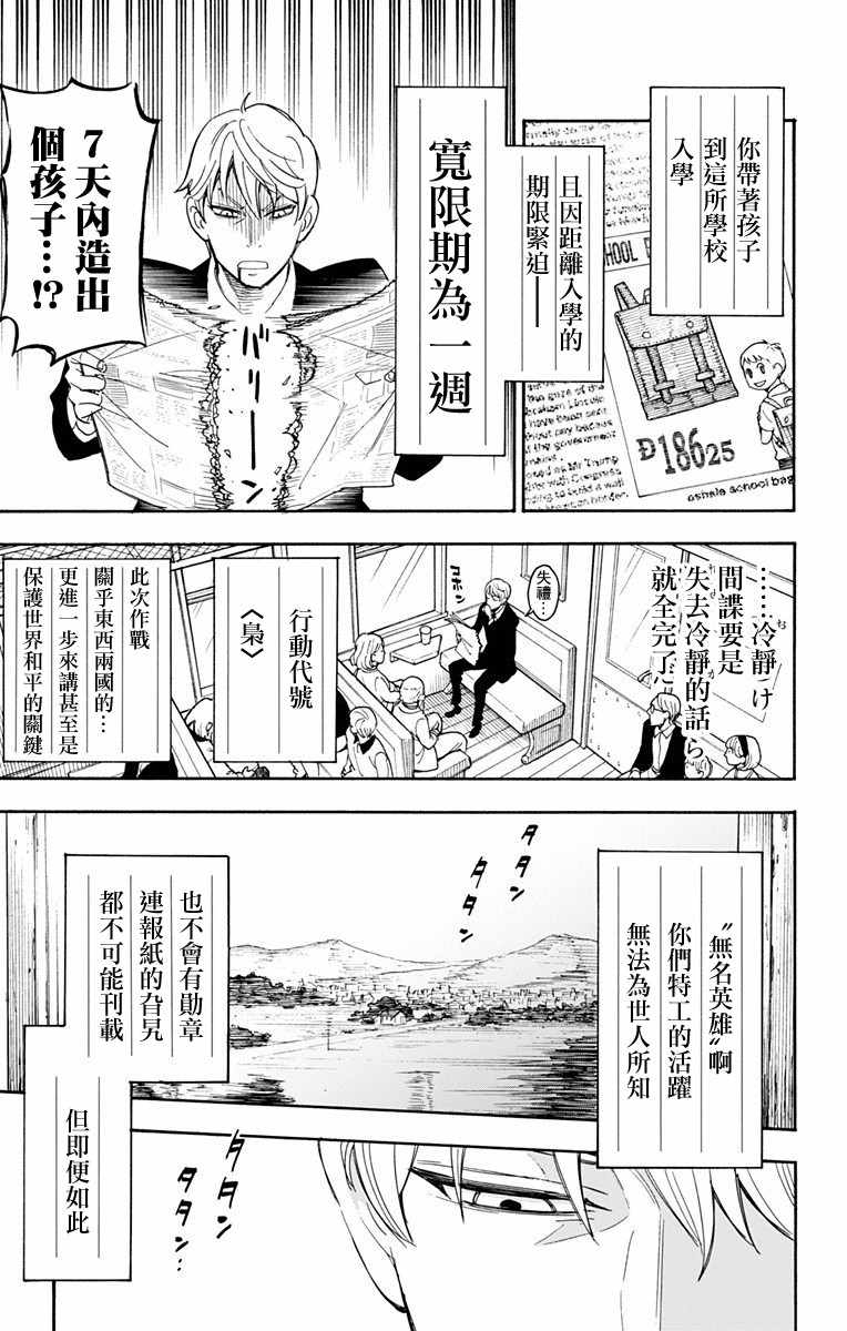 《间谍过家家》漫画最新章节第1话免费下拉式在线观看章节第【15】张图片