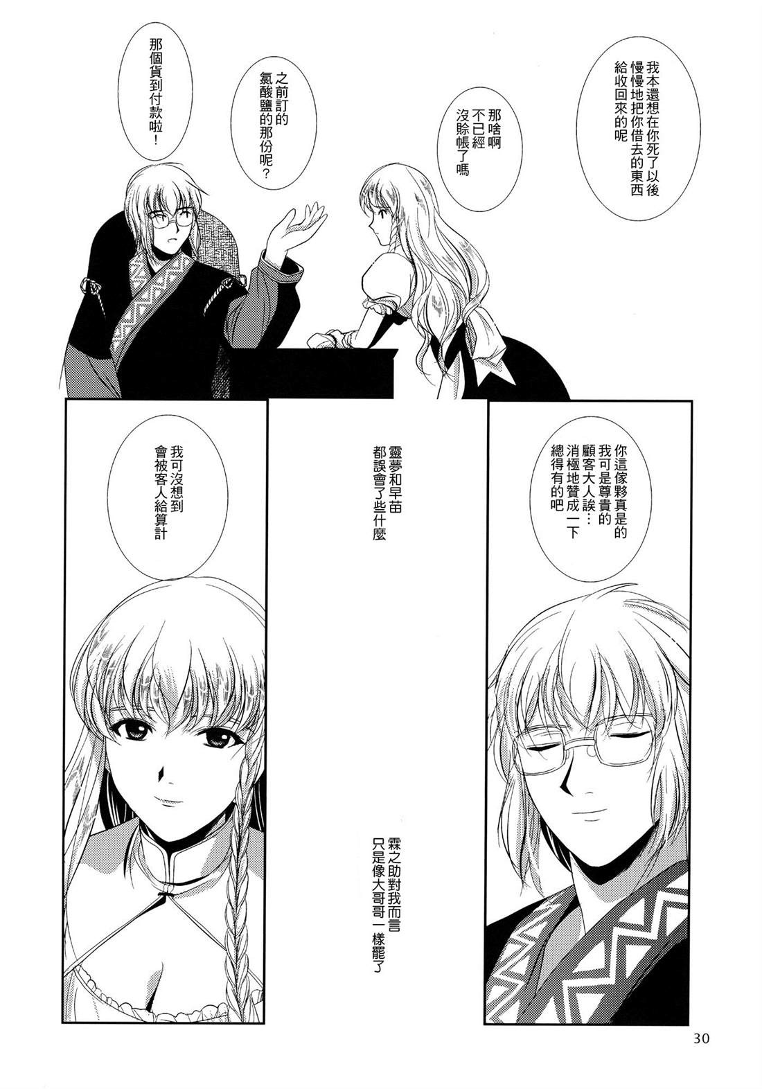 《魔理沙的后先》漫画最新章节第1话免费下拉式在线观看章节第【30】张图片