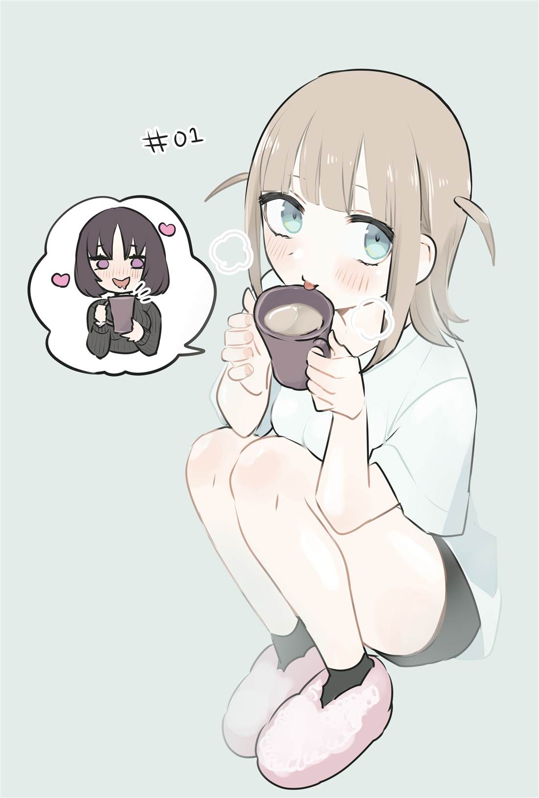 《森原创百合作品集》漫画最新章节义理姐妹百合漫画03免费下拉式在线观看章节第【5】张图片