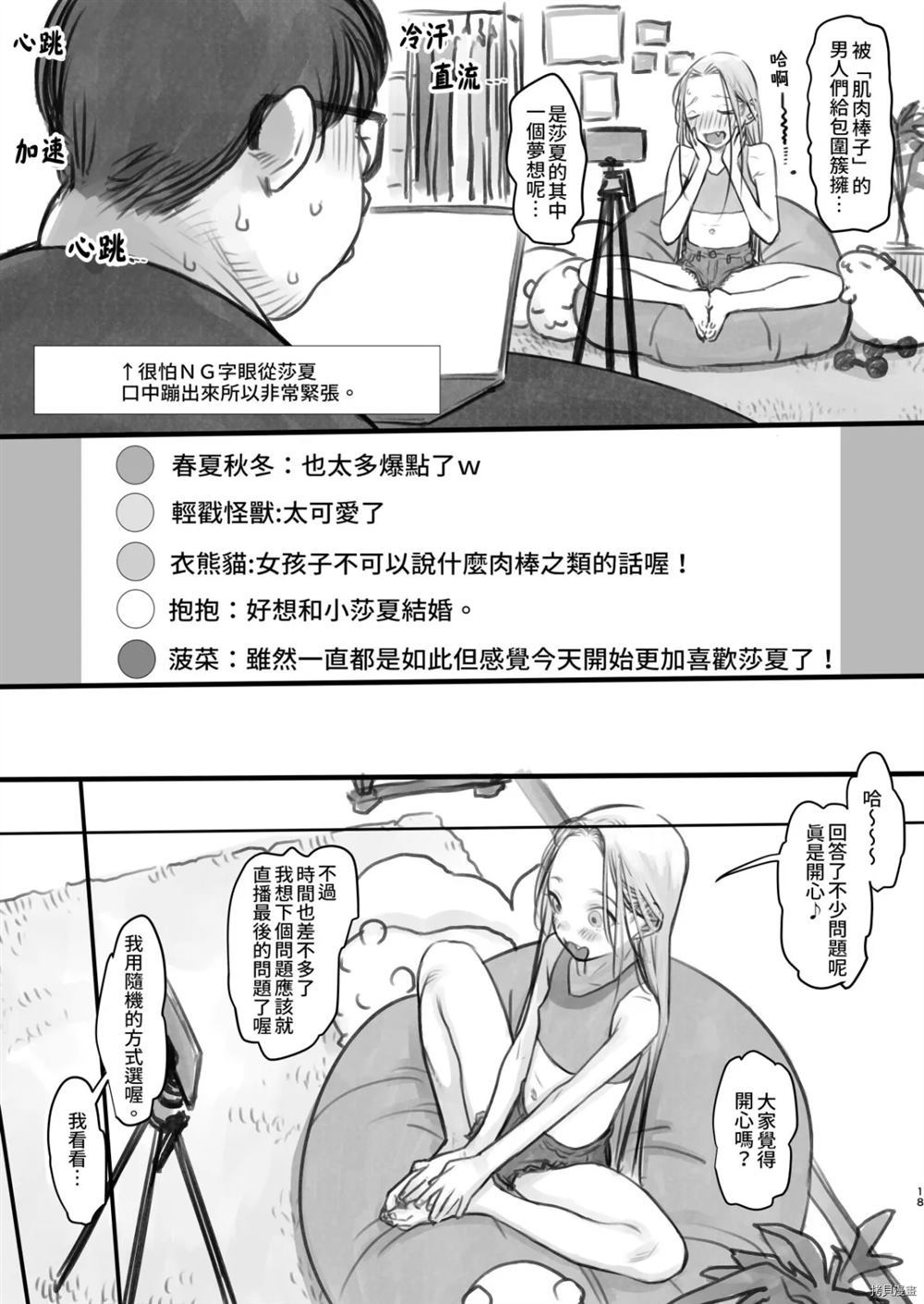 《莎莎酱Ytb登陆人数突破10000人纪念发布》漫画最新章节第1话免费下拉式在线观看章节第【17】张图片