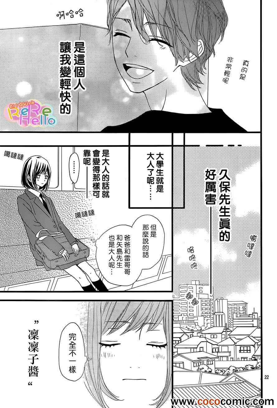 《ReRe Hello》漫画最新章节第2话免费下拉式在线观看章节第【23】张图片