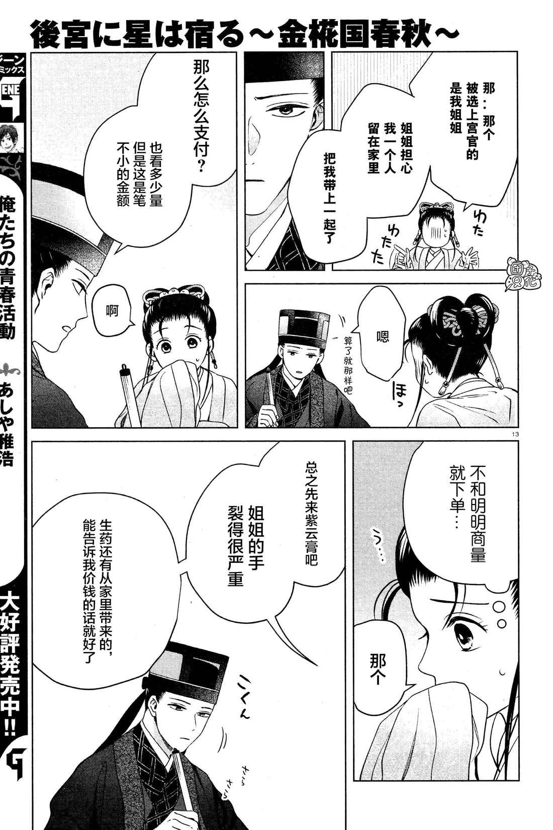 《璀璨于后宫明星闪耀时》漫画最新章节第6话免费下拉式在线观看章节第【13】张图片