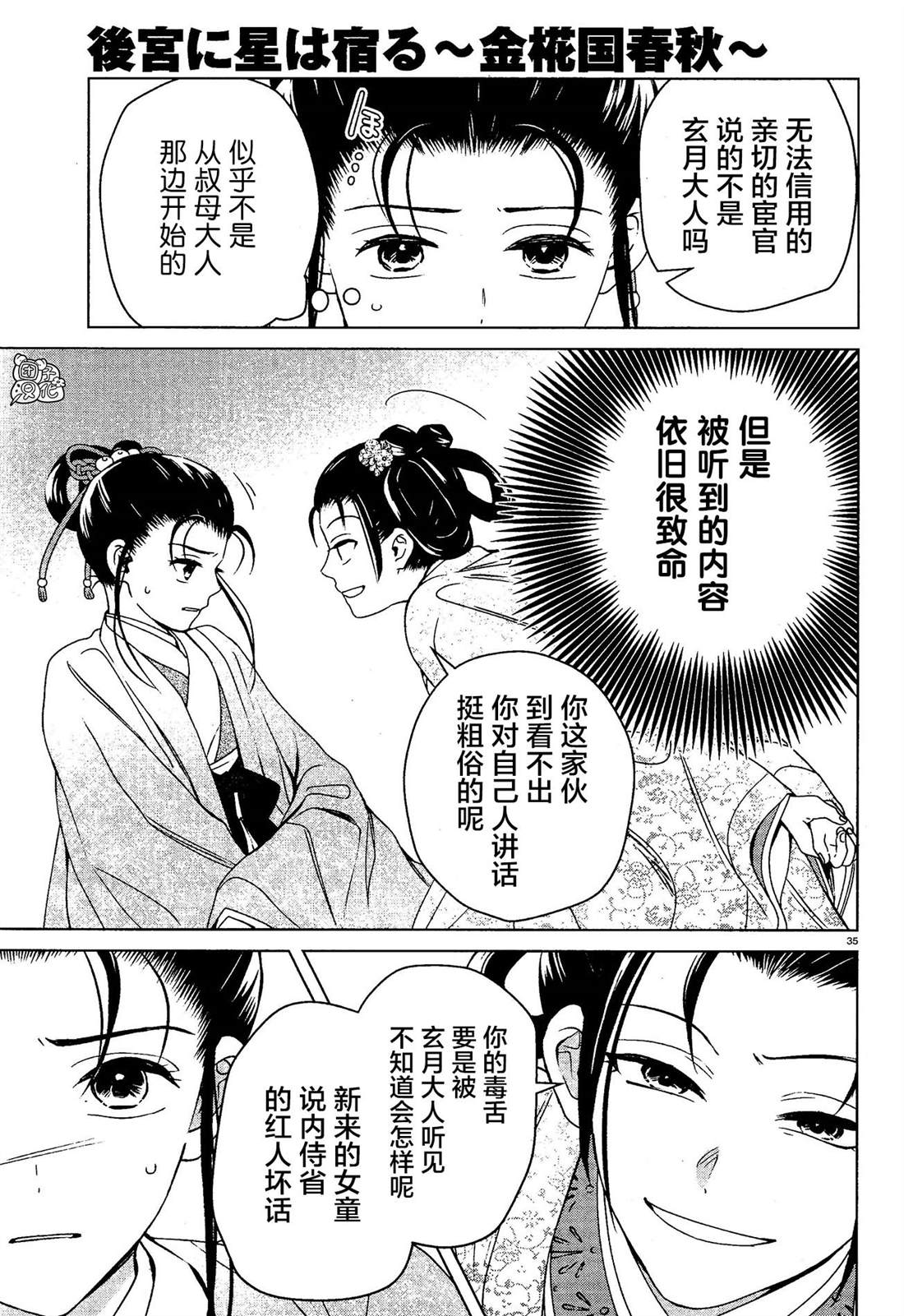 《璀璨于后宫明星闪耀时》漫画最新章节第7话免费下拉式在线观看章节第【35】张图片