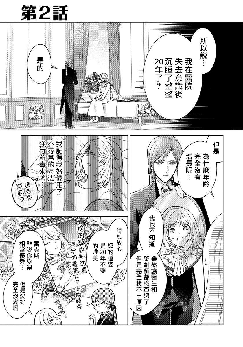 《一睁眼是20年后！ ~恶役千金的后来的后来~》漫画最新章节第2话免费下拉式在线观看章节第【2】张图片