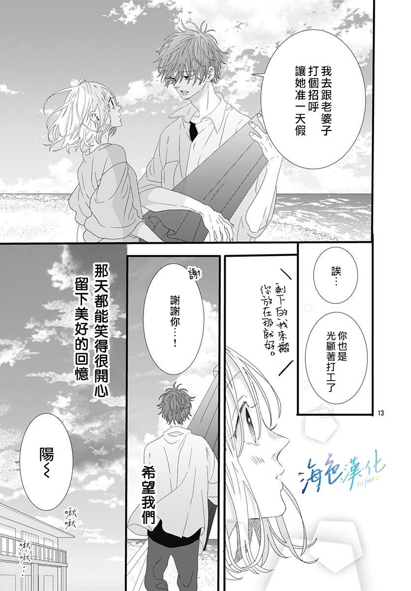 《Sparkling Blue》漫画最新章节第4话免费下拉式在线观看章节第【13】张图片