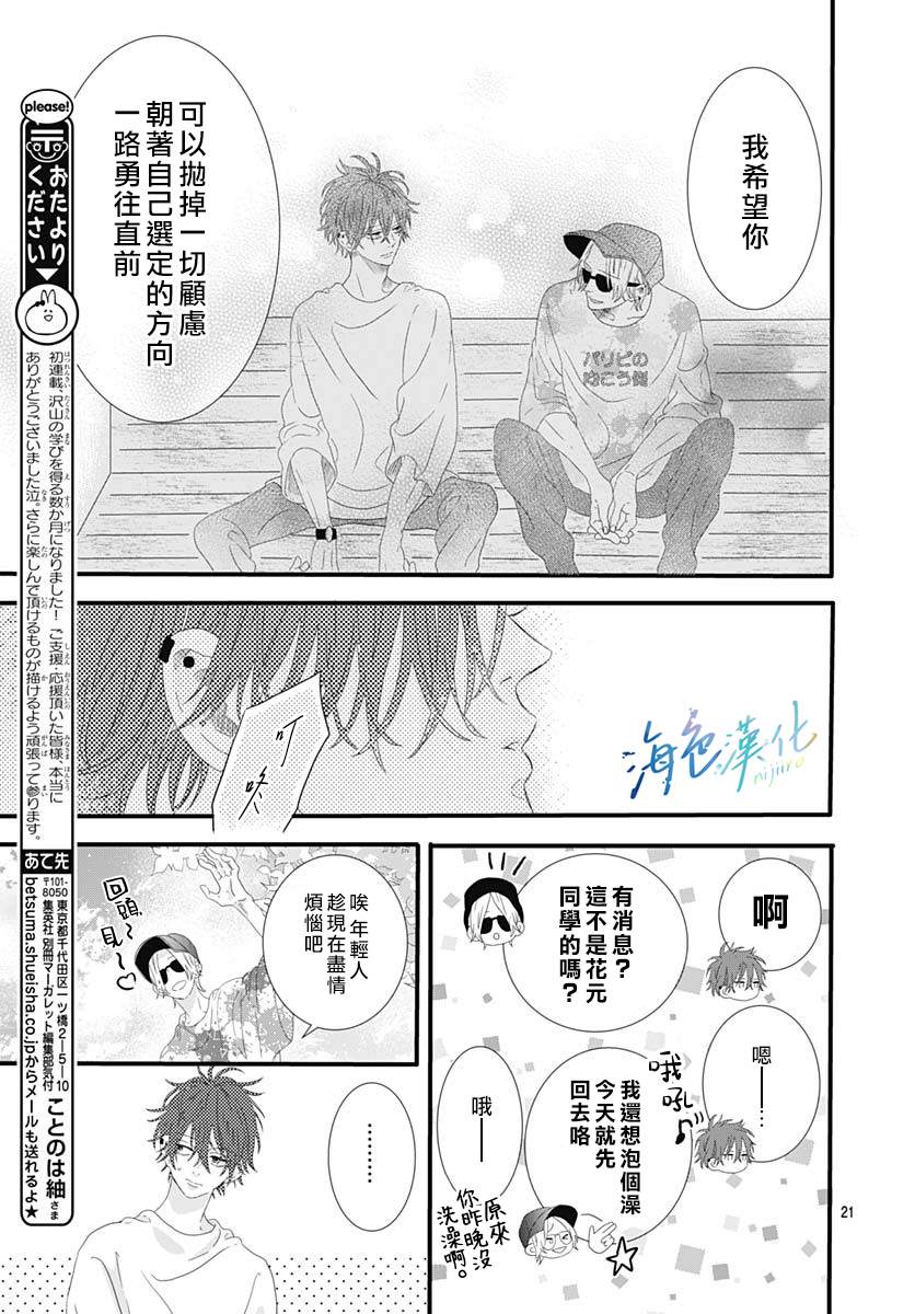 《Sparkling Blue》漫画最新章节第4话免费下拉式在线观看章节第【21】张图片