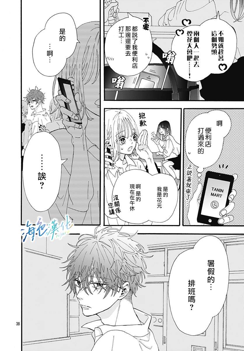 《Sparkling Blue》漫画最新章节第1话免费下拉式在线观看章节第【38】张图片