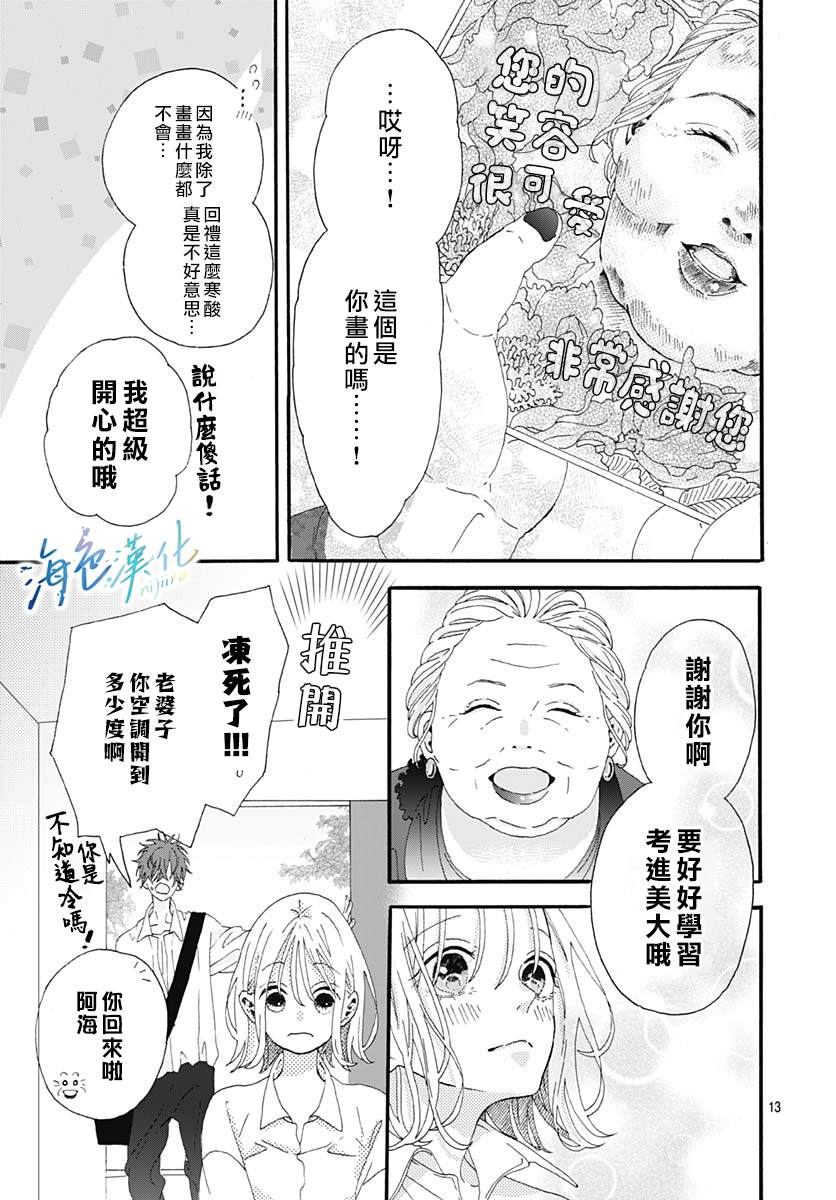 《Sparkling Blue》漫画最新章节第2话免费下拉式在线观看章节第【13】张图片