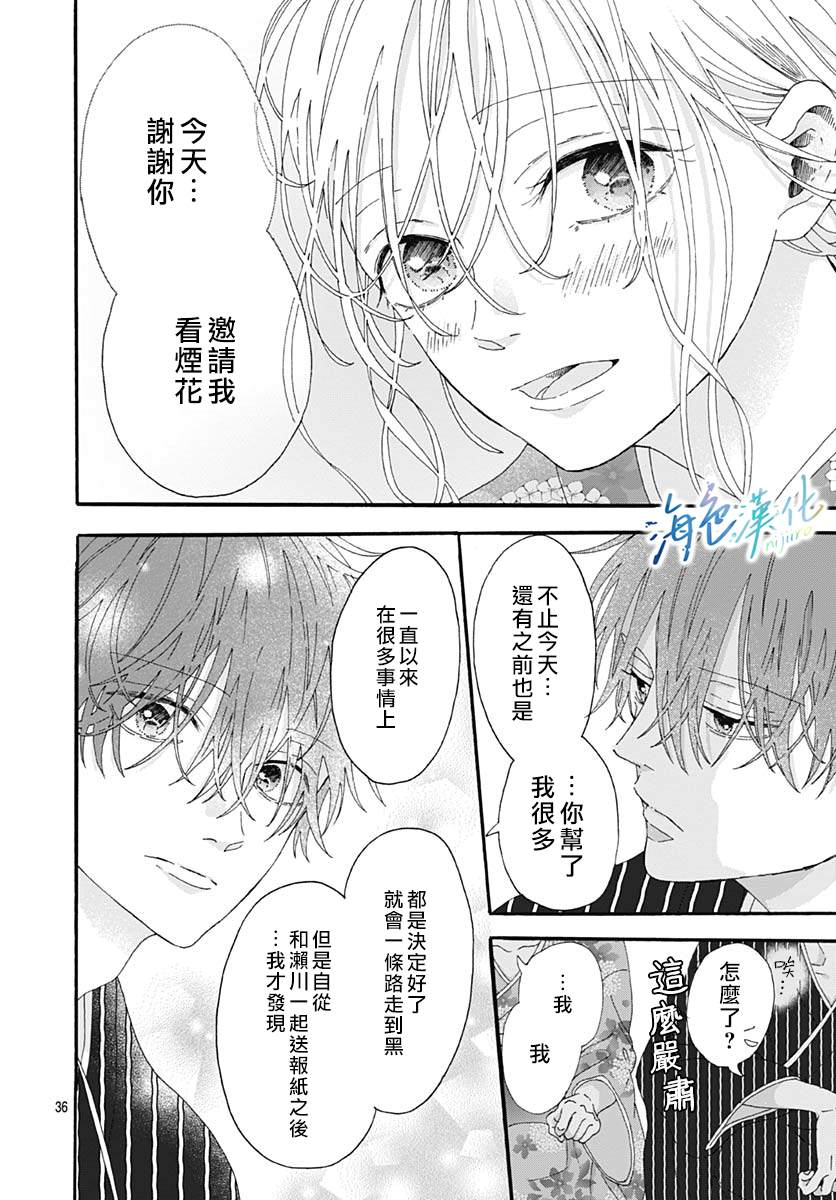 《Sparkling Blue》漫画最新章节第2话免费下拉式在线观看章节第【36】张图片