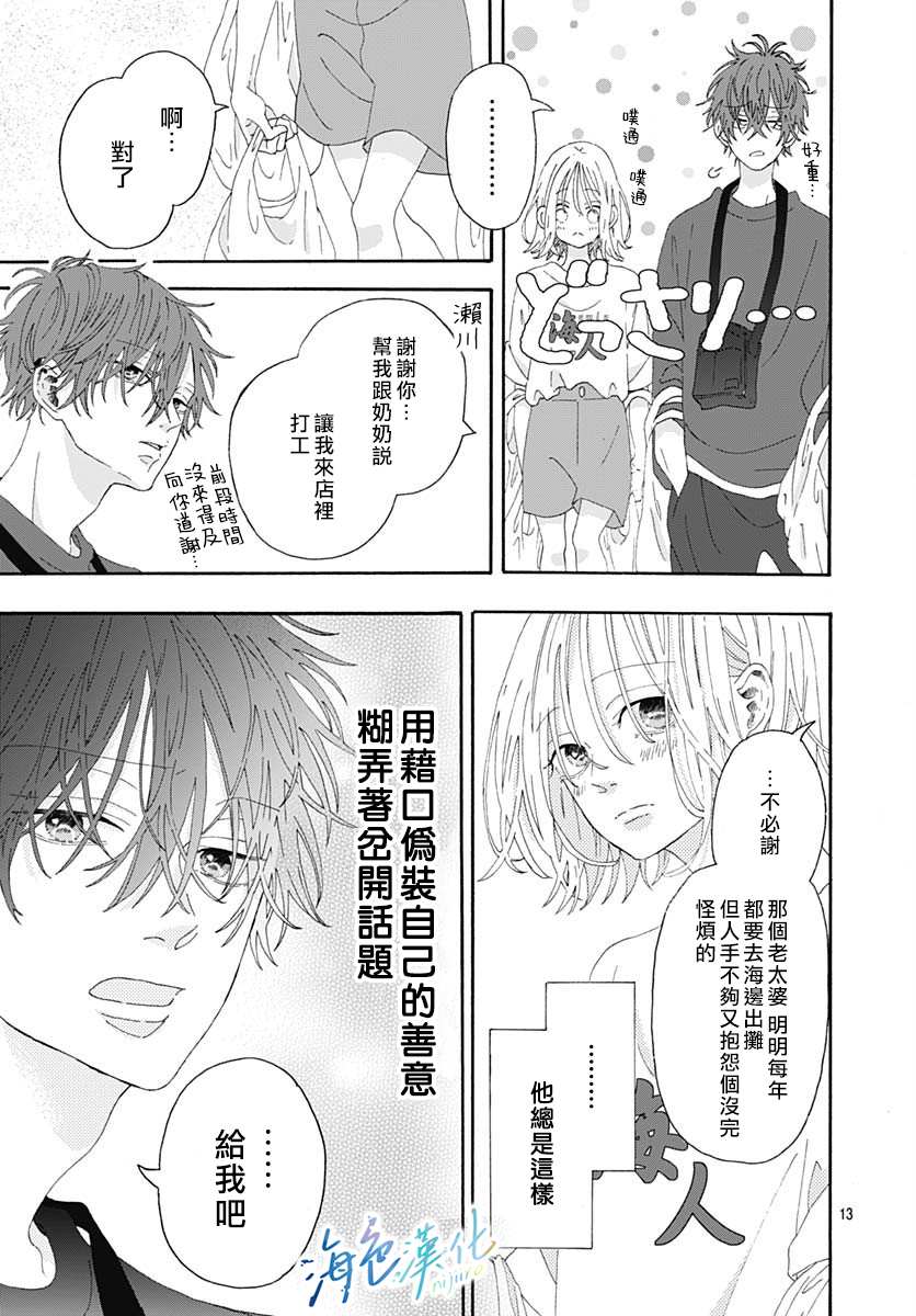 《Sparkling Blue》漫画最新章节第3话免费下拉式在线观看章节第【13】张图片