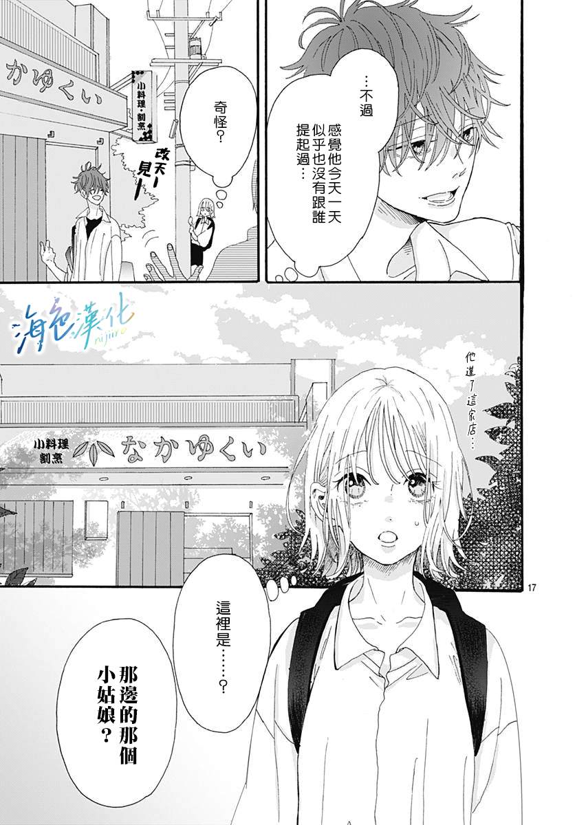 《Sparkling Blue》漫画最新章节第1话免费下拉式在线观看章节第【17】张图片