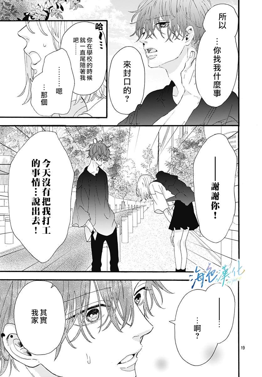 《Sparkling Blue》漫画最新章节第1话免费下拉式在线观看章节第【19】张图片