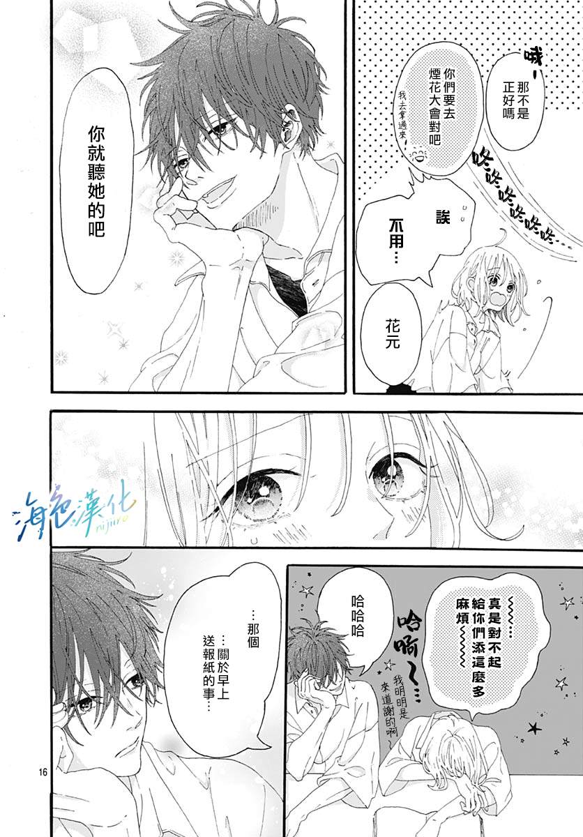 《Sparkling Blue》漫画最新章节第2话免费下拉式在线观看章节第【16】张图片