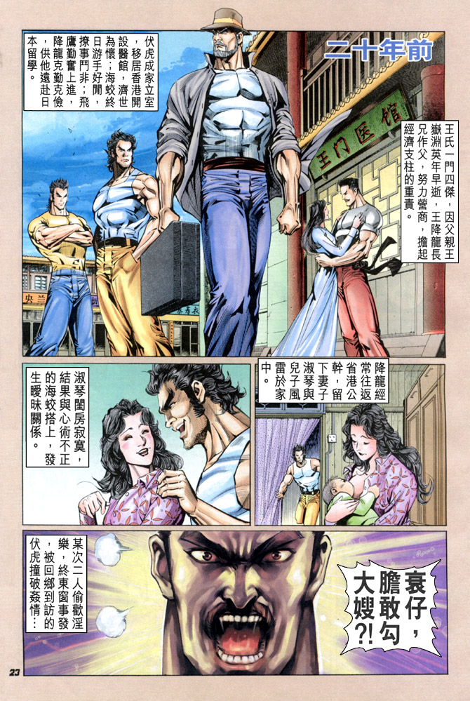 《新著龙虎门》漫画最新章节第33回免费下拉式在线观看章节第【22】张图片