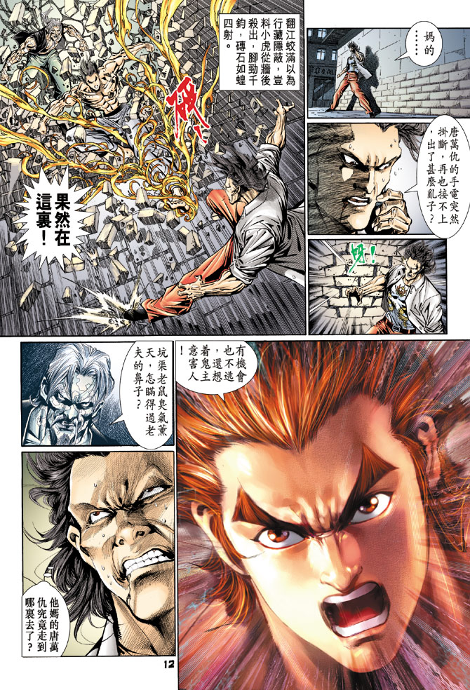 《新著龙虎门》漫画最新章节第106回免费下拉式在线观看章节第【12】张图片