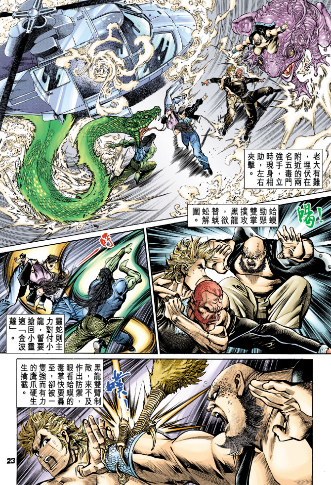 《新著龙虎门》漫画最新章节第72回免费下拉式在线观看章节第【23】张图片