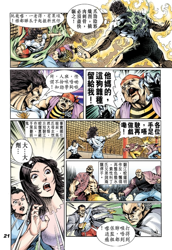 《新著龙虎门》漫画最新章节第18回免费下拉式在线观看章节第【19】张图片